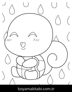 Squirtle Boyama