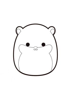 Squishmallow boyama sayfası,  coloring page, Squishmallow Humphrey, 