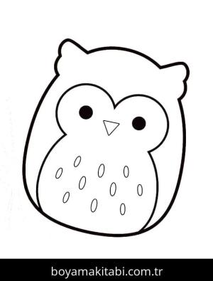 Squishmallow boyama sayfası – yaratıcılık, eğlenceli etkinlik