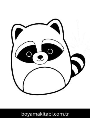 Squishmallow boyama sayfası – eğitici aktivite, yaratıcılık