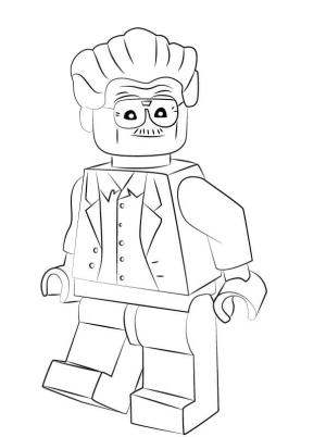 Stan Lee boyama sayfası,  coloring page, Eski Lego Stan Lee, 