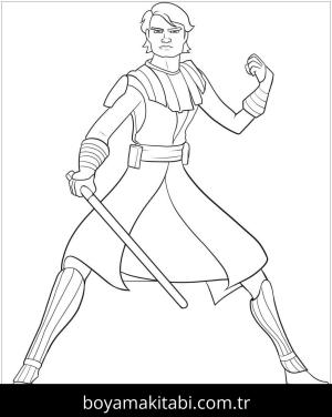 Star Wars boyama sayfası – eğitici aktivite, yaratıcılık