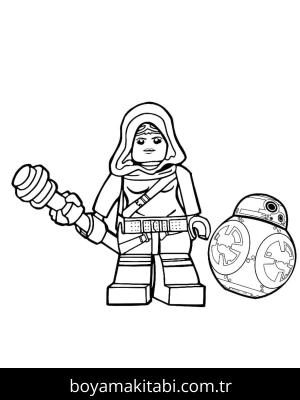 Star Wars boyama sayfası – eğitici aktivite, yaratıcılık