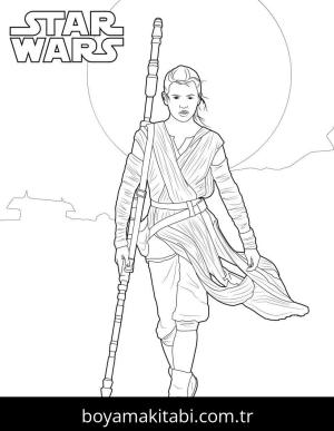 Star Wars boyama sayfası – evde etkinlik, ücretsiz yazdır