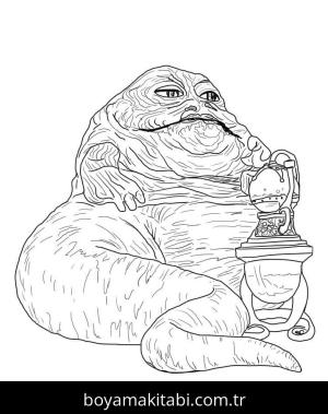 Star Wars boyama sayfası – okul öncesi, evde etkinlik