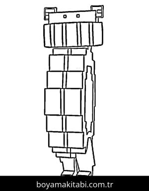 Steal a Brainrot boyama sayfası – PDF indir, sevimli karakter