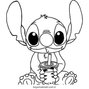 Stitch boyama sayfası – boyama çalışması, yaratıcılığı geliştirir