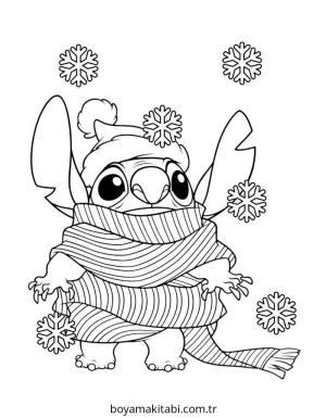 Stitch boyama sayfası – boyama çalışması, yaratıcılığı geliştirir