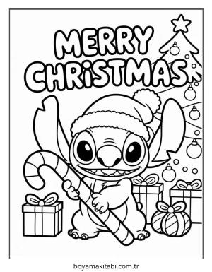 Stitch boyama sayfası – keyifli zaman, renkli çizimler