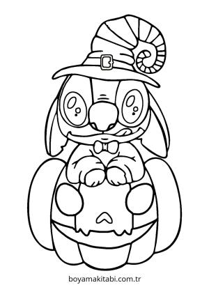 Stitch boyama sayfası – renkli çizimler, okul öncesi