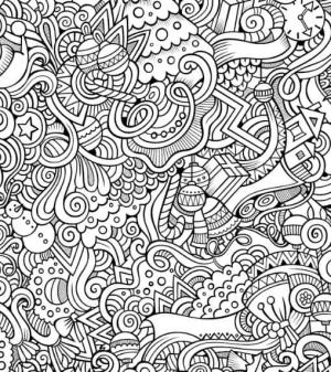 Stres Atıcı boyama sayfası,  coloring page, Soyut, 