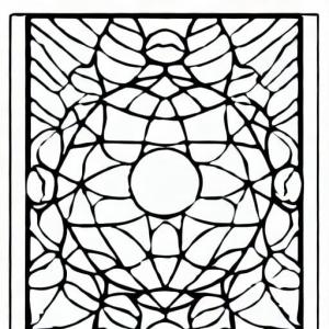 Stres Atıcı boyama sayfası,  coloring page, Antistres Çiçekli Mandala, 