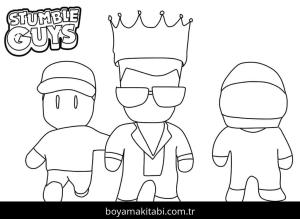 Stumble Guys boyama sayfası – yaratıcılık, eğlenceli etkinlik
