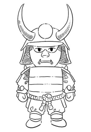 Stumble Guys boyama sayfası,  coloring page, Stumble Guys Sei Taishogun ücretsiz, 