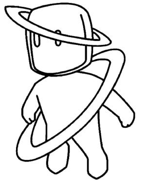 Stumble Guys boyama sayfası,  coloring page, Stumble Guys Yörüngesi, 