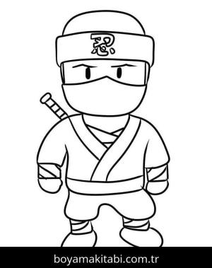 Stumble Guys boyama sayfası – eğlenceli etkinlik, el becerilerini geliştirir