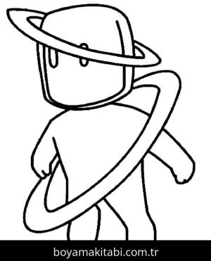 Stumble Guys boyama sayfası – eğitici aktivite, yaratıcılık