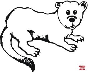 Su Samuru boyama sayfası, Otters coloring page, , otters otter 