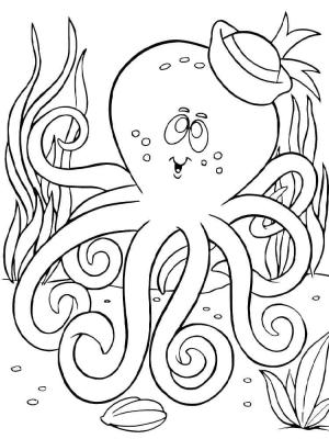 Sualtı Dünyası boyama sayfası,  coloring page, Sevimli Sualtı Dünyası, 