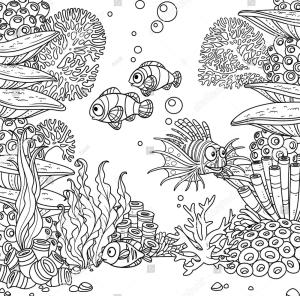 Sualtı Dünyası boyama sayfası,  coloring page, Sualtı Dünyası, 