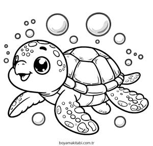 Sualtı Boyama Sayfaları