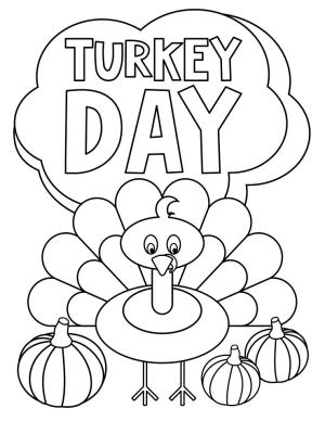 Şükran günü boyama sayfası,  coloring page, Türkiye Günü, 