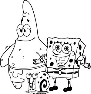 Sünger Bob boyama sayfası, SpongeBob coloring page, , 