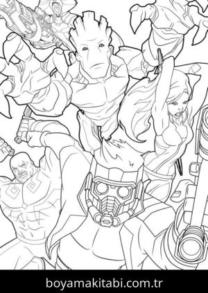 Süper Kahraman boyama sayfası – eğitici aktivite, yaratıcılık