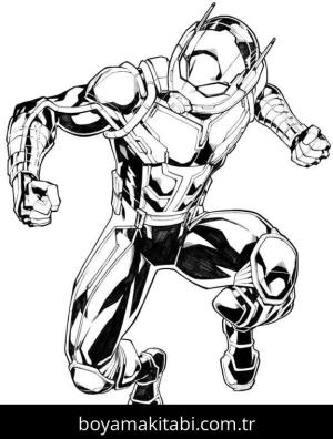 Süper Kahraman boyama sayfası – boyama çalışması, yaratıcılığı geliştirir