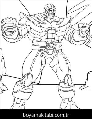 Süper Kahraman boyama sayfası – sevimli karakter, sanatsal çalışma