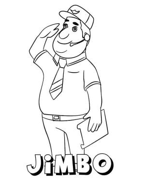 Süper Kanatlar boyama sayfası,  coloring page, Jimbo Süper Kanatlar, 