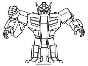 Superhero boyama sayfası – PDF indir, sevimli karakter