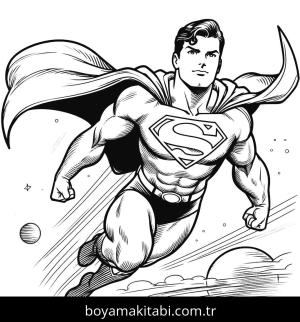 Superman boyama sayfası,  coloring page, , 