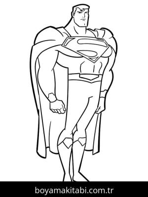 Süpermen Boyama