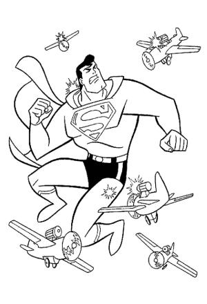 Süpermen boyama sayfası,  coloring page, çizgi film süperman, 