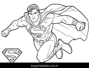 Süpermen Boyama