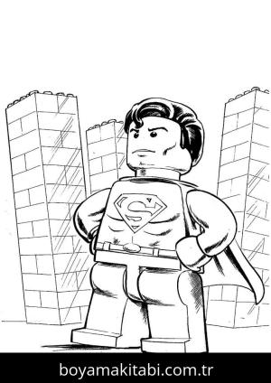 Süpermen Boyama