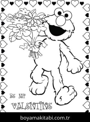 Susam Sokağı boyama sayfası – yaratıcılığı geliştirir, keyifli zaman