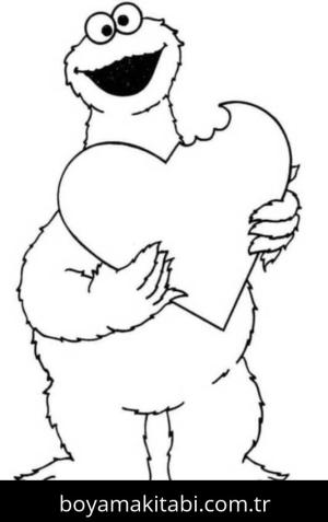 Susam Sokağı boyama sayfası – evde etkinlik, ücretsiz yazdır