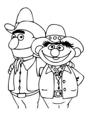 Susam Sokağı boyama sayfası,  coloring page, Susam Sokağı, 