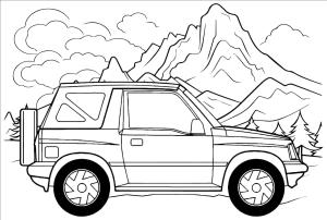 Suzuki boyama sayfası,  coloring page, Suzuki Yi kullanmak, 