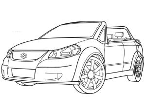 Suzuki boyama sayfası,  coloring page, Suzuki Makai, 