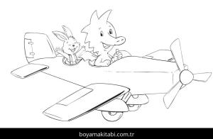 Tabaluga boyama sayfası – yaratıcılık, eğlenceli etkinlik