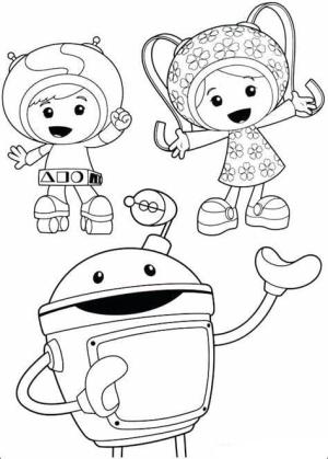 Takım Umizoomi boyama sayfası,  coloring page, Takım Umizoomi Taslağını Yazdır, 