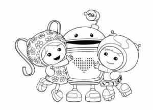 Takım Umizoomi boyama sayfası,  coloring page, Umizoomi Takımı Çizgi Filmi Çocuklar İçin, 