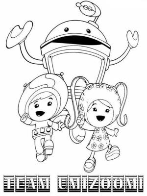 Takım Umizoomi boyama sayfası,  coloring page, Yazdırılabilir Takım Umizoomi, 