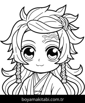 Tanjiro boyama sayfası,  coloring page, , 