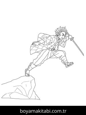 Tanjiro boyama sayfası 48906,  coloring page, 