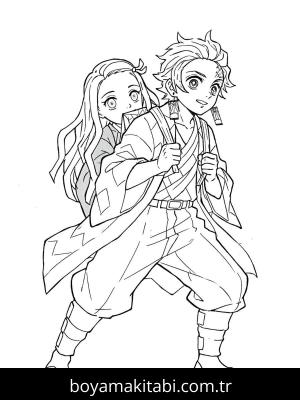 Tanjiro boyama sayfası 48923,  coloring page, 