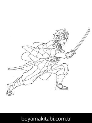 Tanjiro boyama sayfası 48918,  coloring page, 